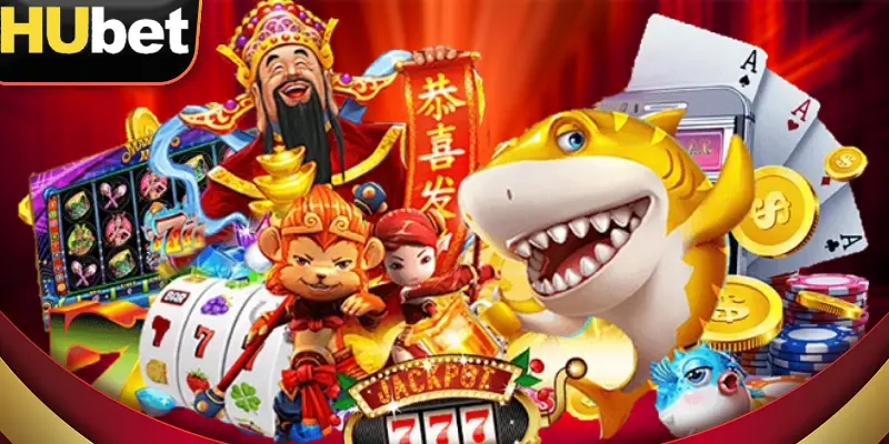 giao diện bắn cá trò chơi giải trí phong cách hiện đại 